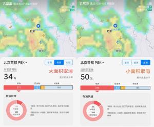出行注意！北京局地暴雨，降雨云团自西向东影响北京
